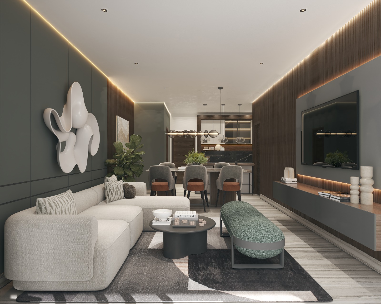 Interior del apartamento